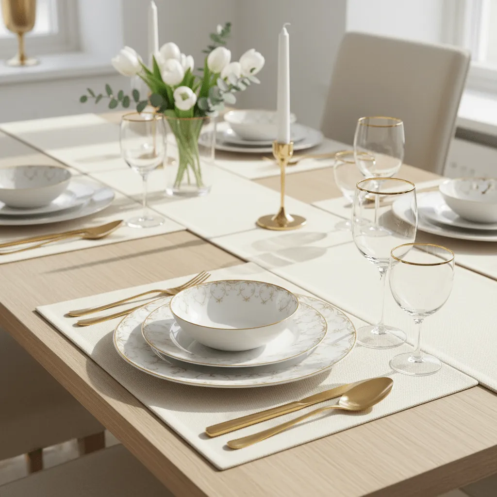 Cubremesas - Niva (beige)