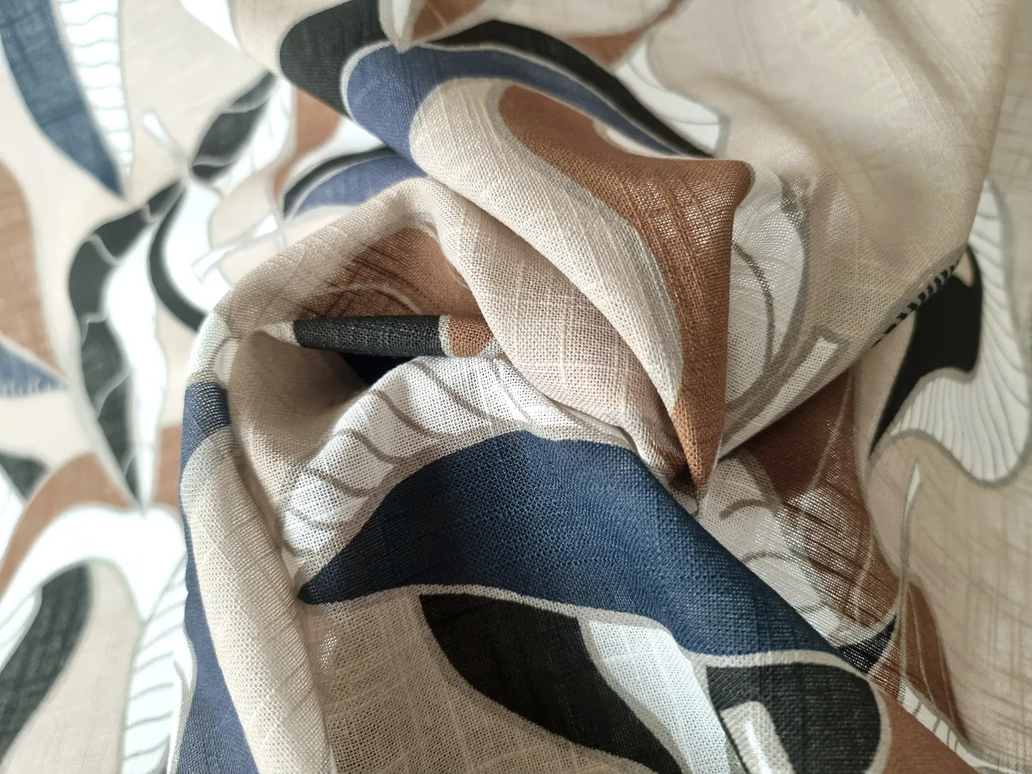Cubremesas - Amalie (gris/azul)