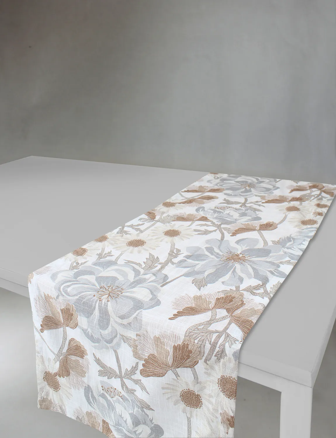 Cubremesas - Serena (gris/beige)
