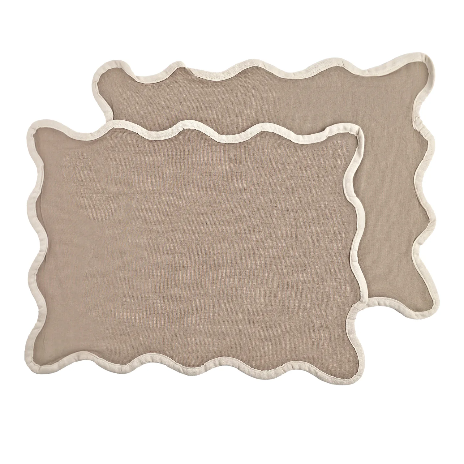 Posavasos pack de 2 - Yrsa (beige oscuro)