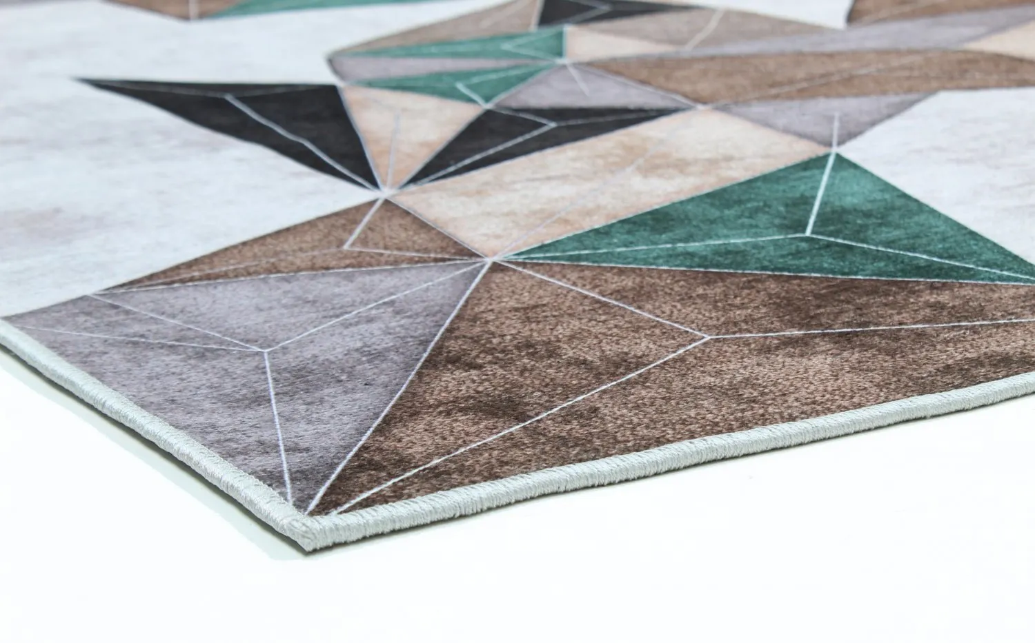 Alfombra Wilton - Feres (gris/beige/multicolor)