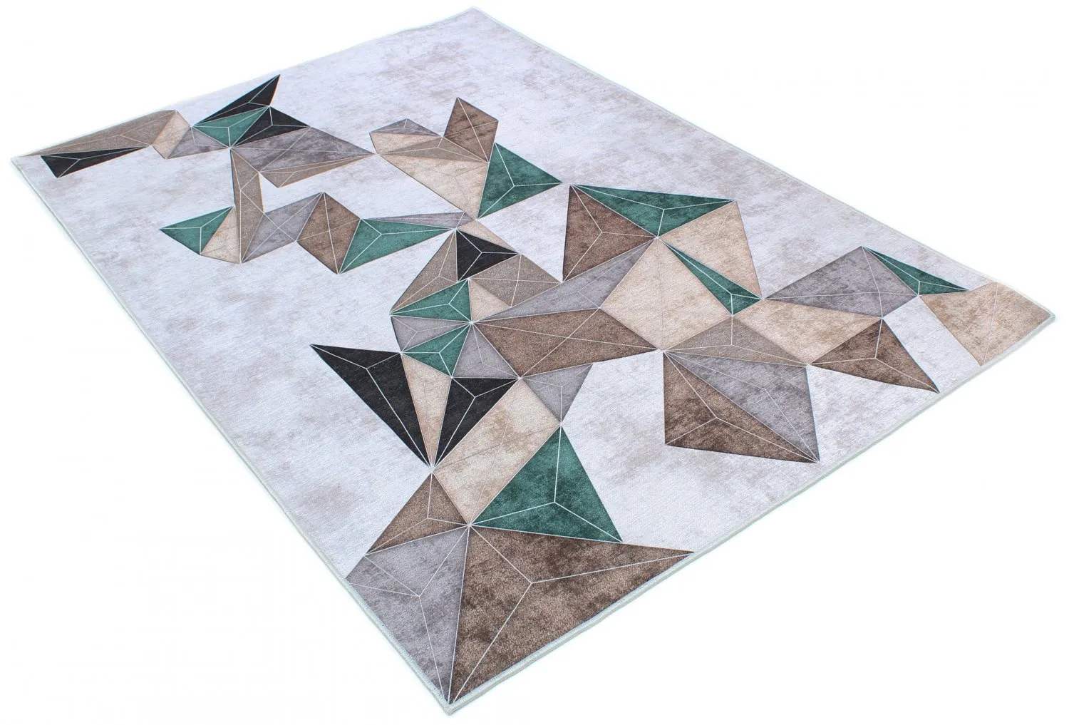Alfombra Wilton - Feres (gris/beige/multicolor)