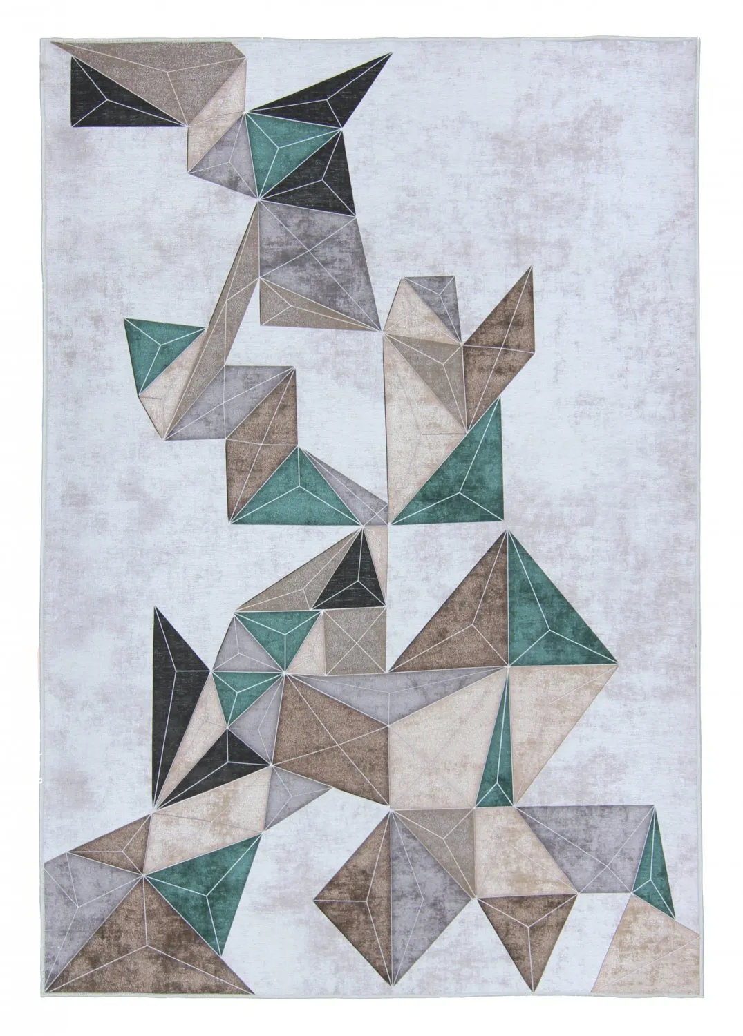 Alfombra Wilton - Feres (gris/beige/multicolor)