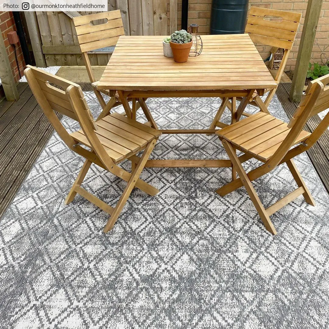 Alfombras de Interior/Exterior - Brussels Grey (gris)
