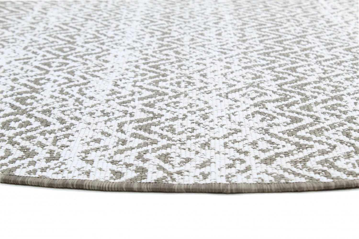 Alfombras redondeadas - Harstad (marrón)