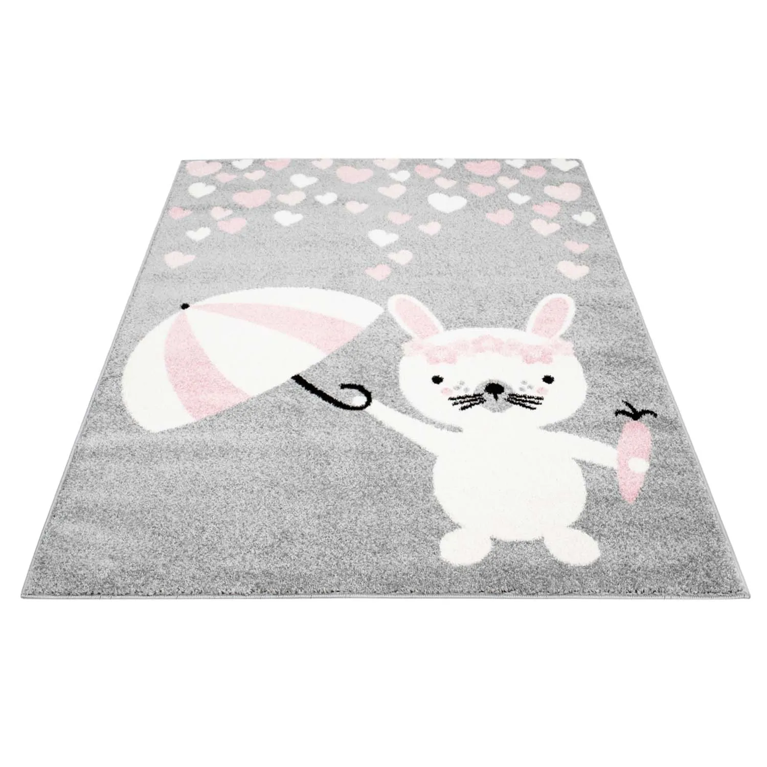 Alfombra infantil - Bubble Rain (gris)