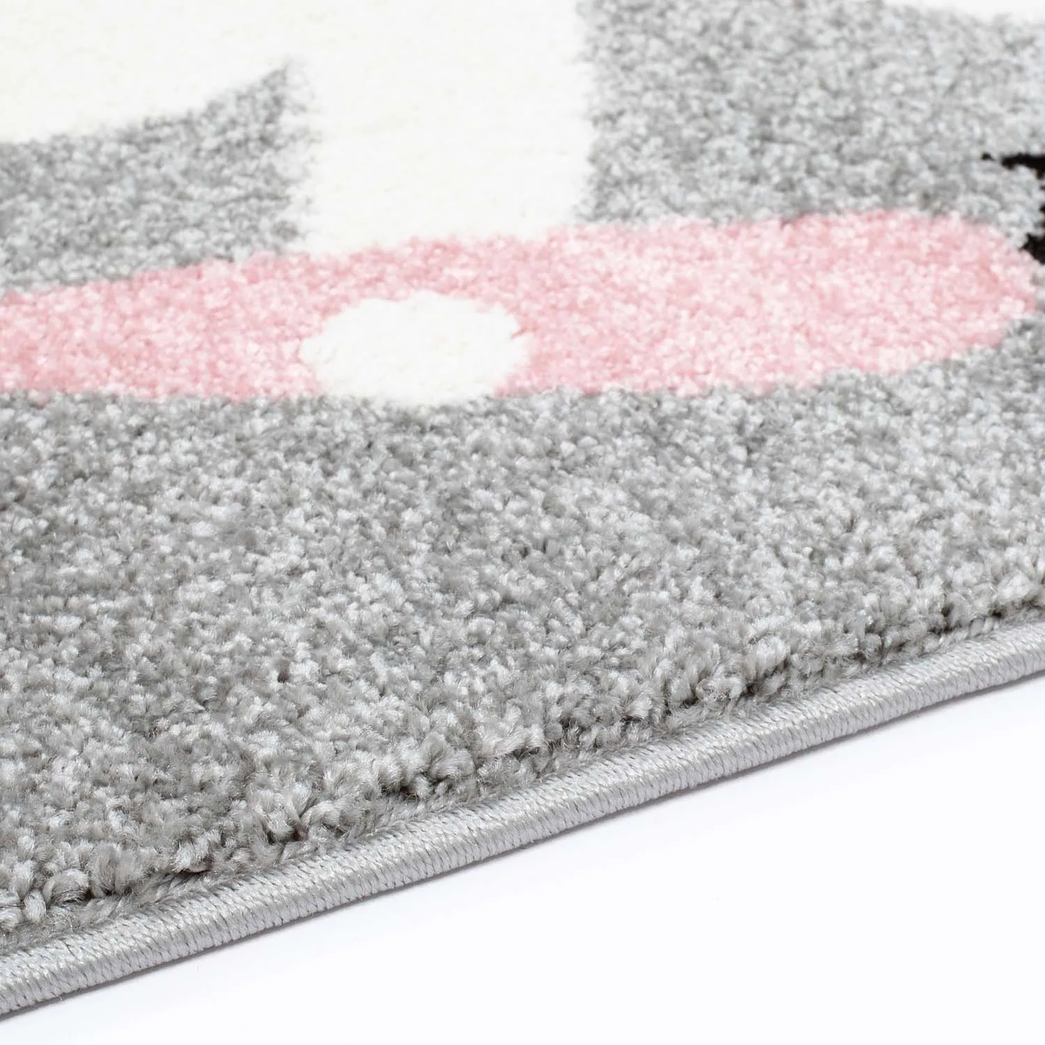 Alfombra infantil - Bubble Rain (gris)