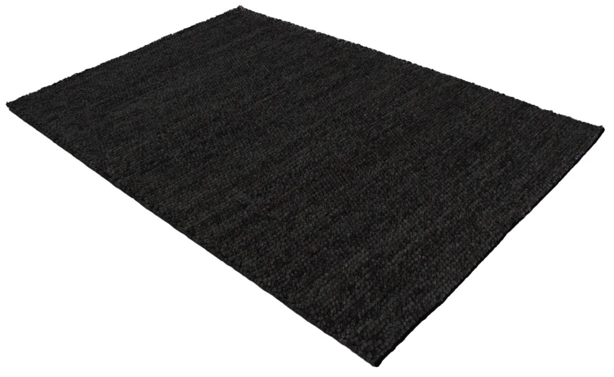 Alfombra de Lana - Avafors Wool Bubble (negro)