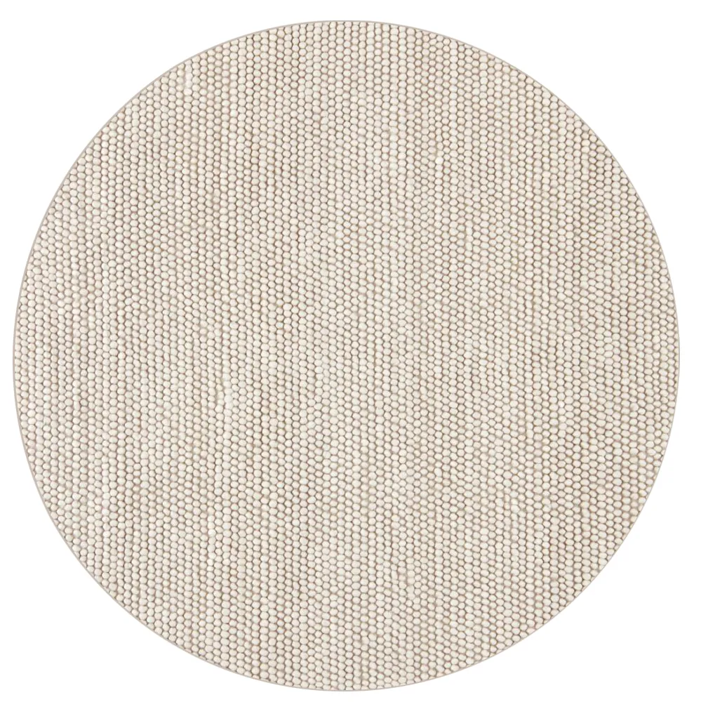 Alfombras redondeadas - Avafors Wool Bubble (beige)