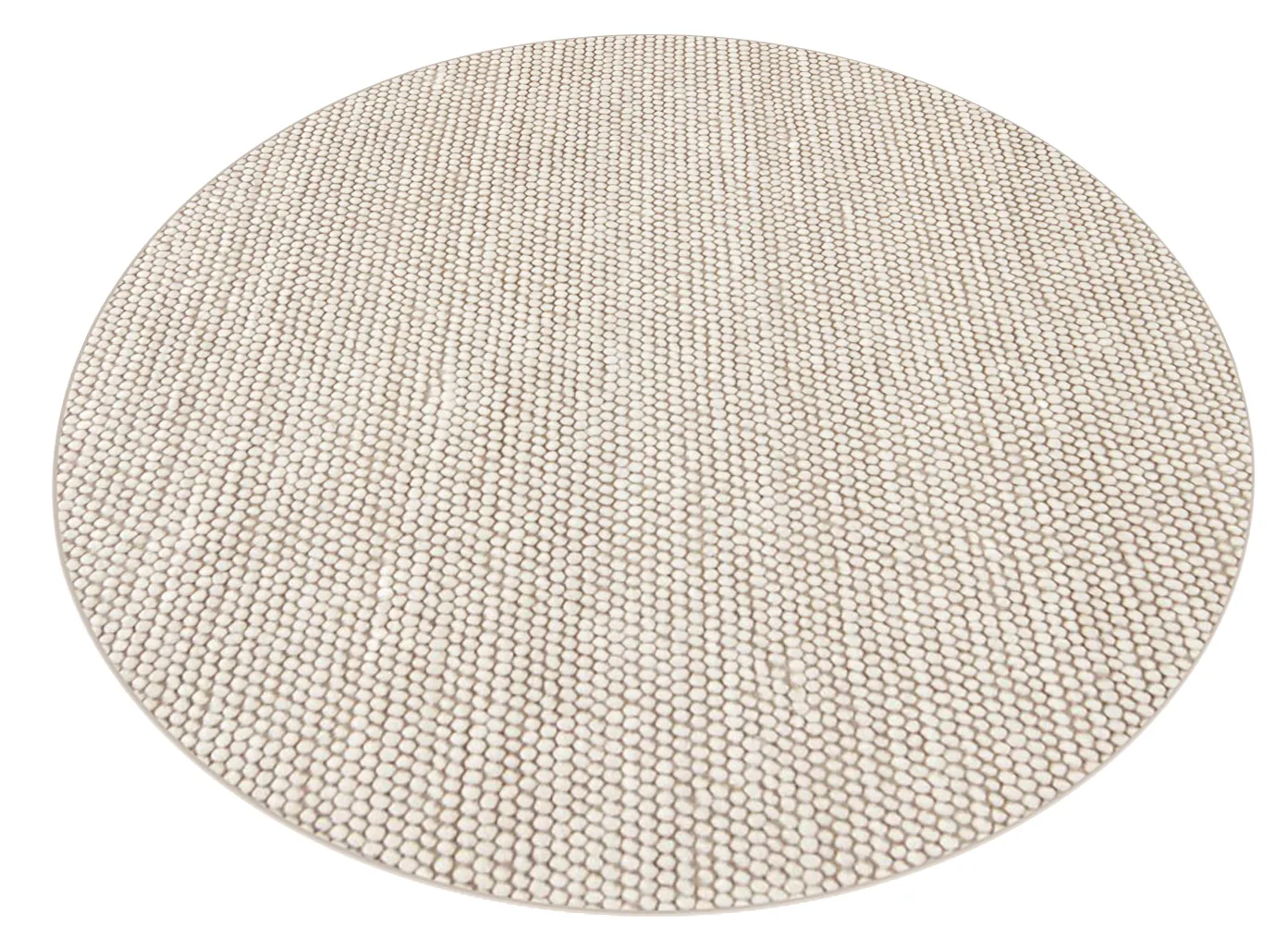 Alfombras redondeadas - Avafors Wool Bubble (beige)