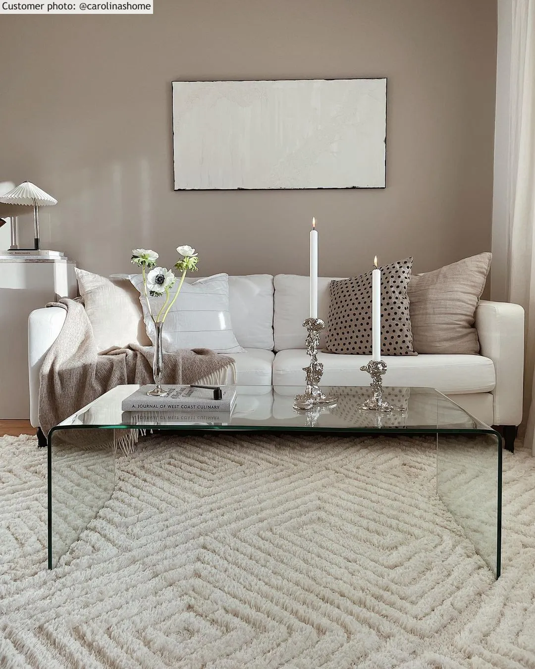 Alfombras de pelo largo - Monti (offwhite)
