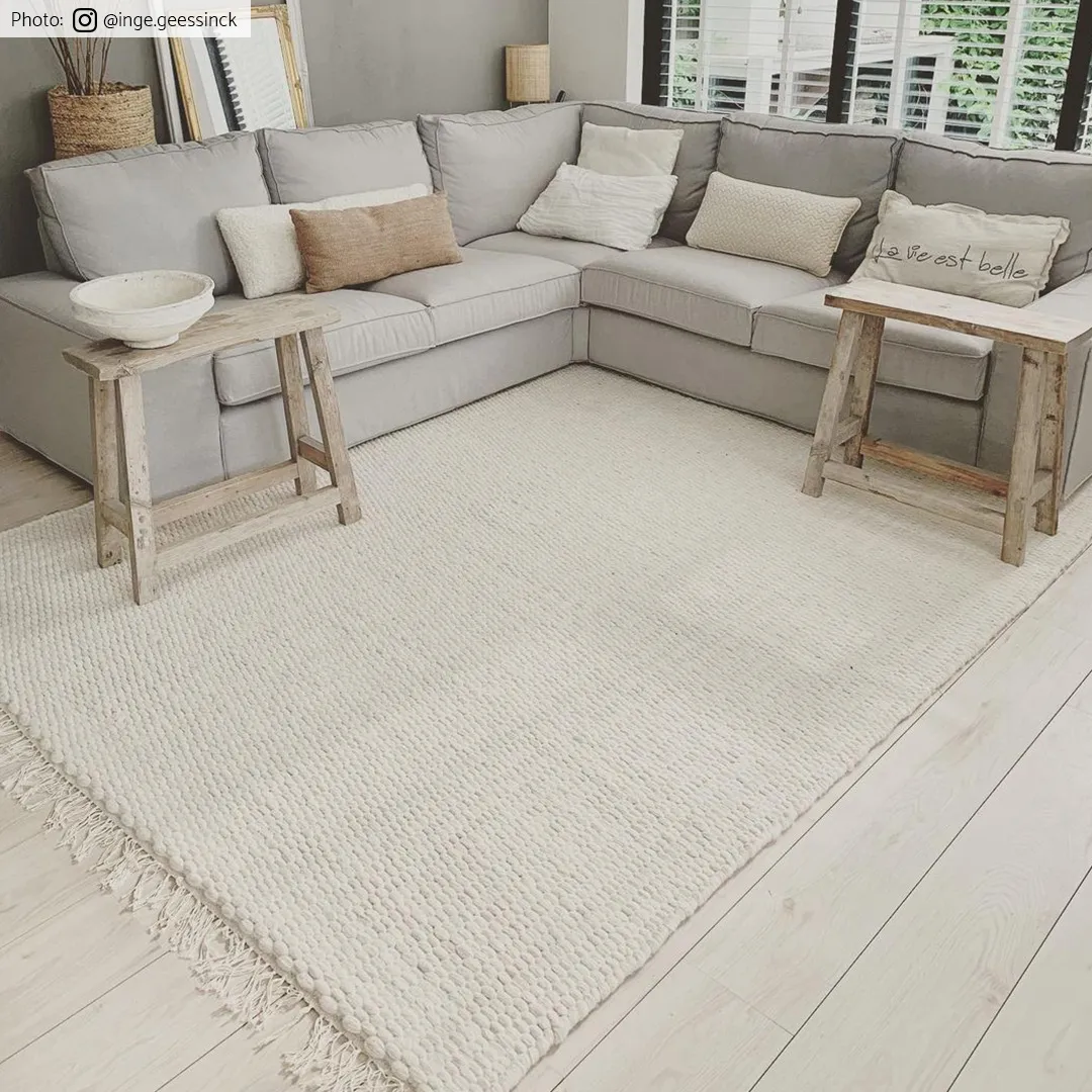 Alfombra de Lana - Cartmel (offwhite)