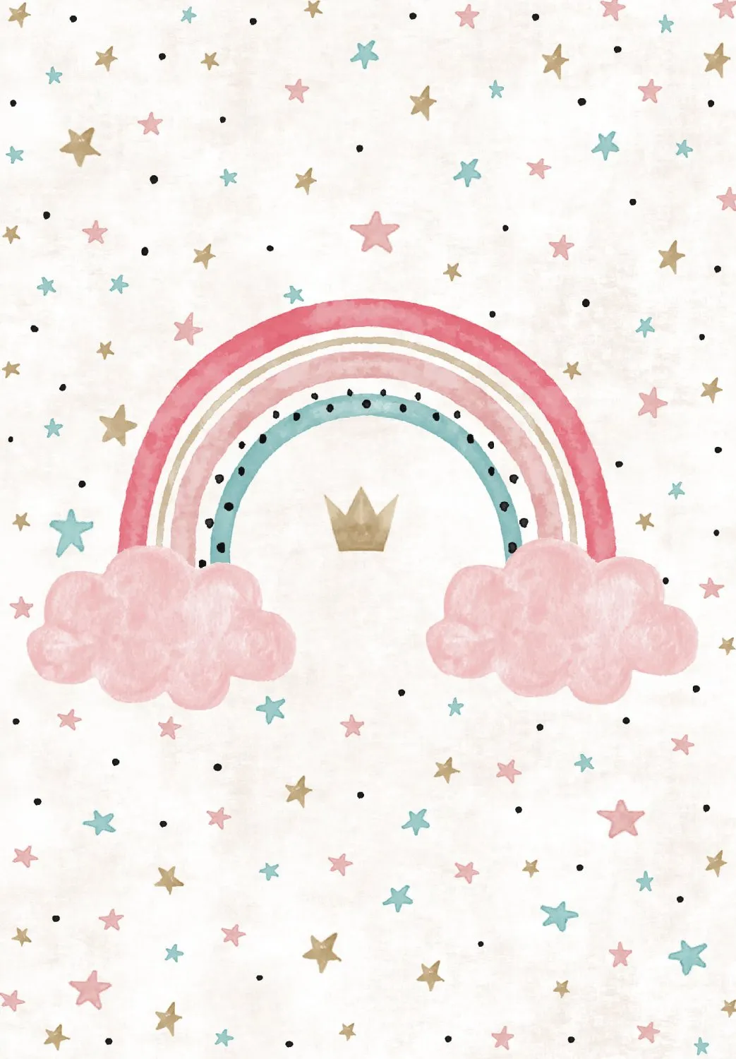 Alfombra infantil - Rainbow (multi)