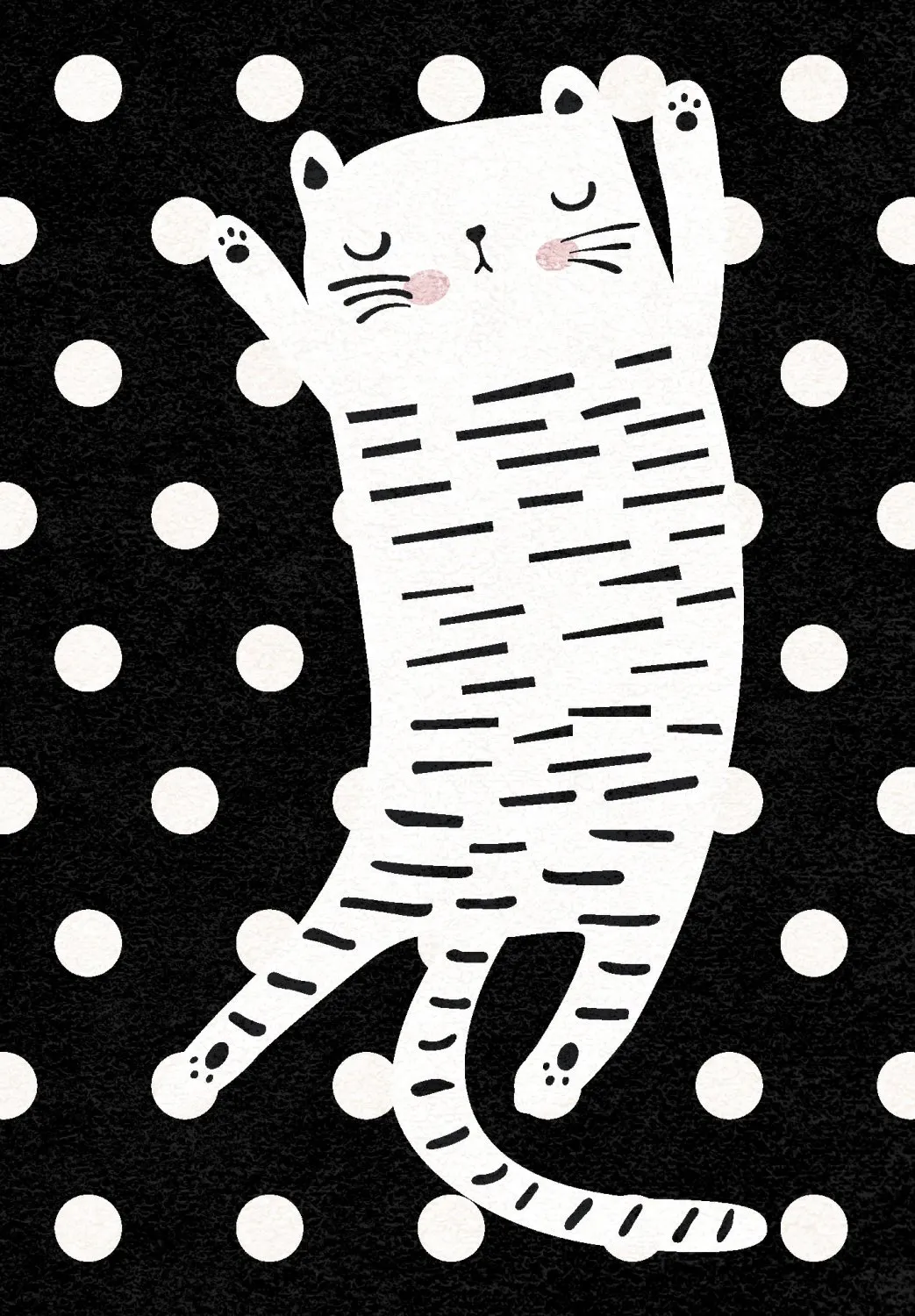 Alfombra infantil - Sleepy Kitten (multi)