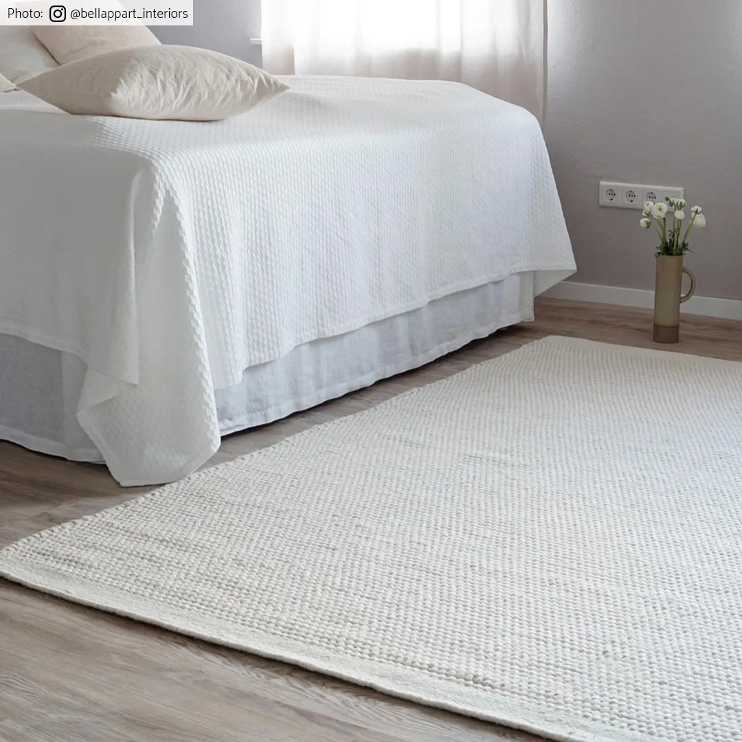 Alfombra de Lana - Coastal (blanco)
