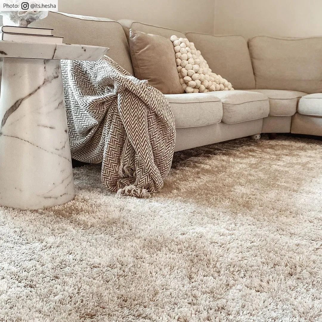 Alfombras de pelo largo - Cosy (beige)