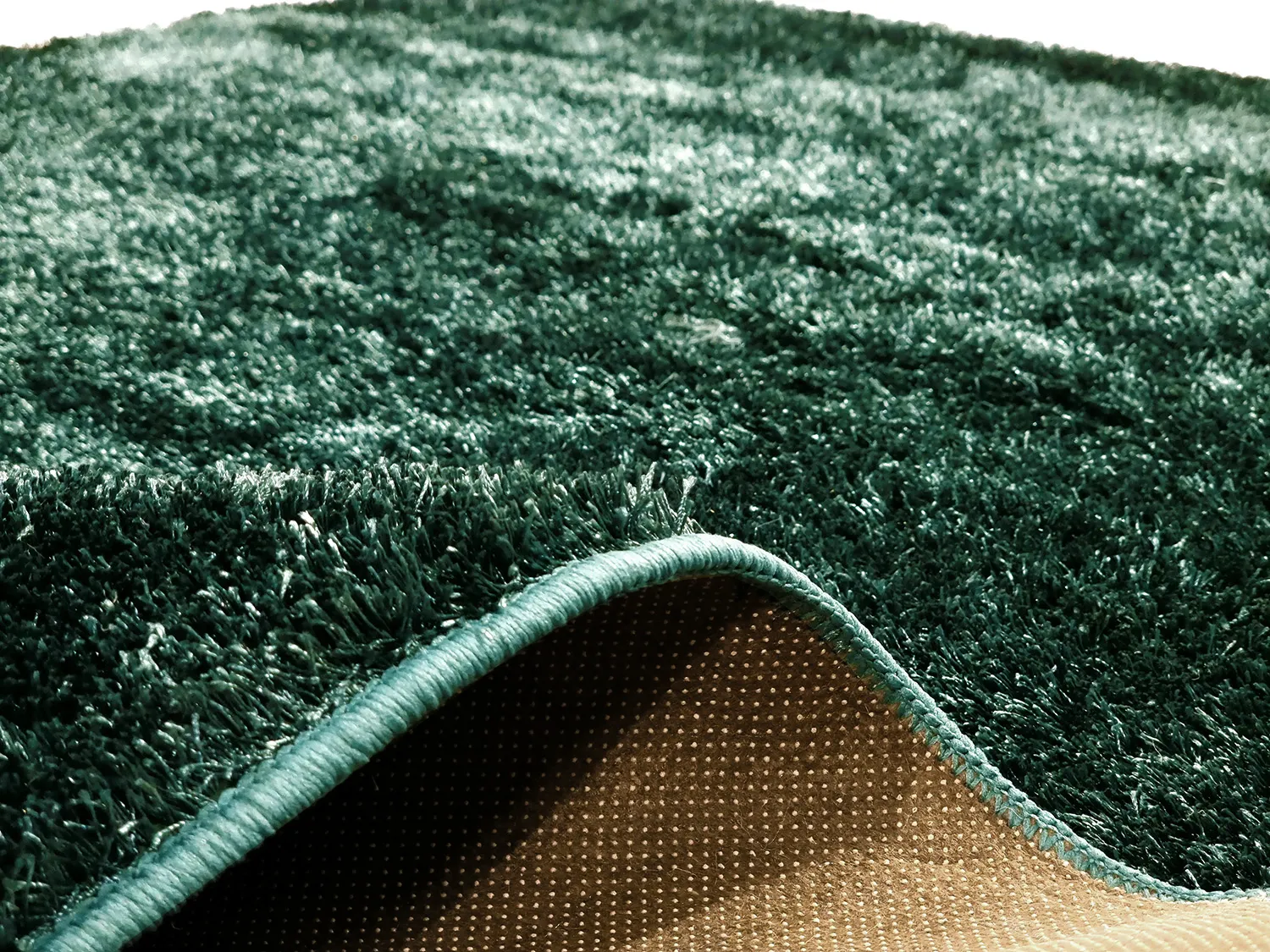 Alfombras de pelo largo - Cosy (verde oscuro)