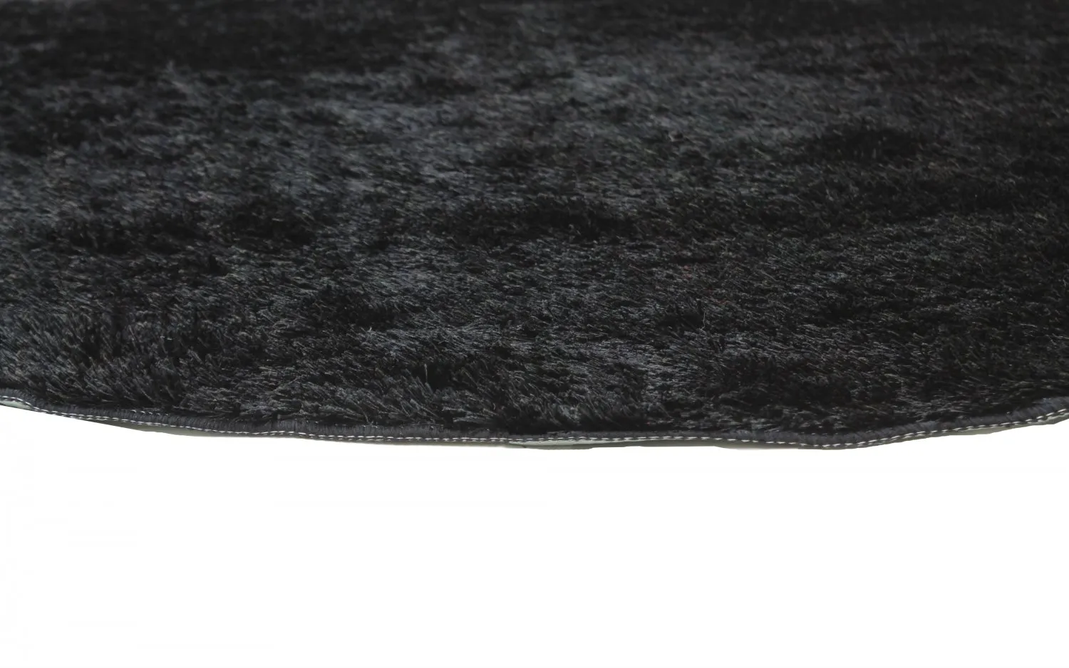 Runda mattor - Cosy (negro)