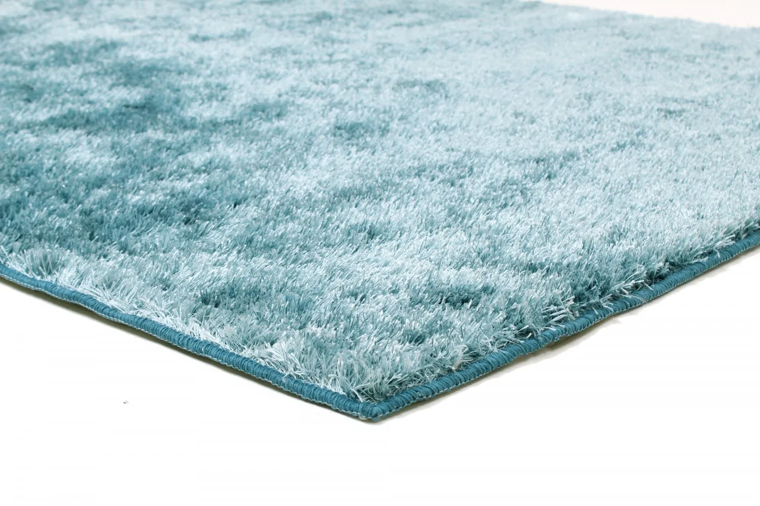 Alfombras de pelo largo - Cosy (azul-verde)