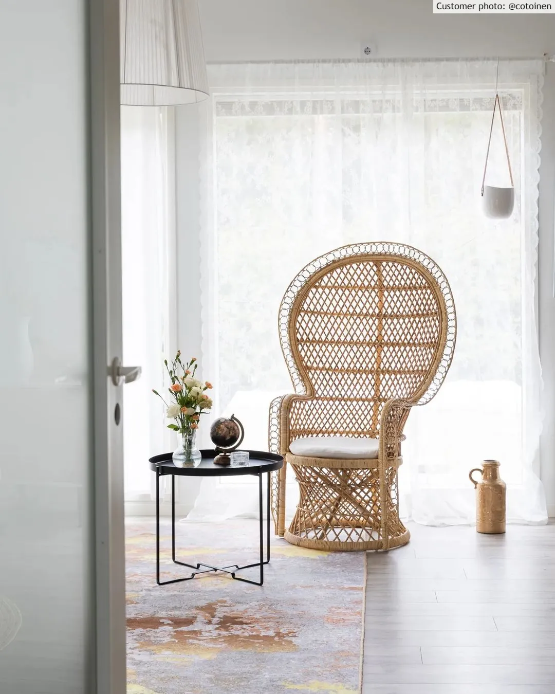 Alfombra Wilton - Elena (beige/dorado)
