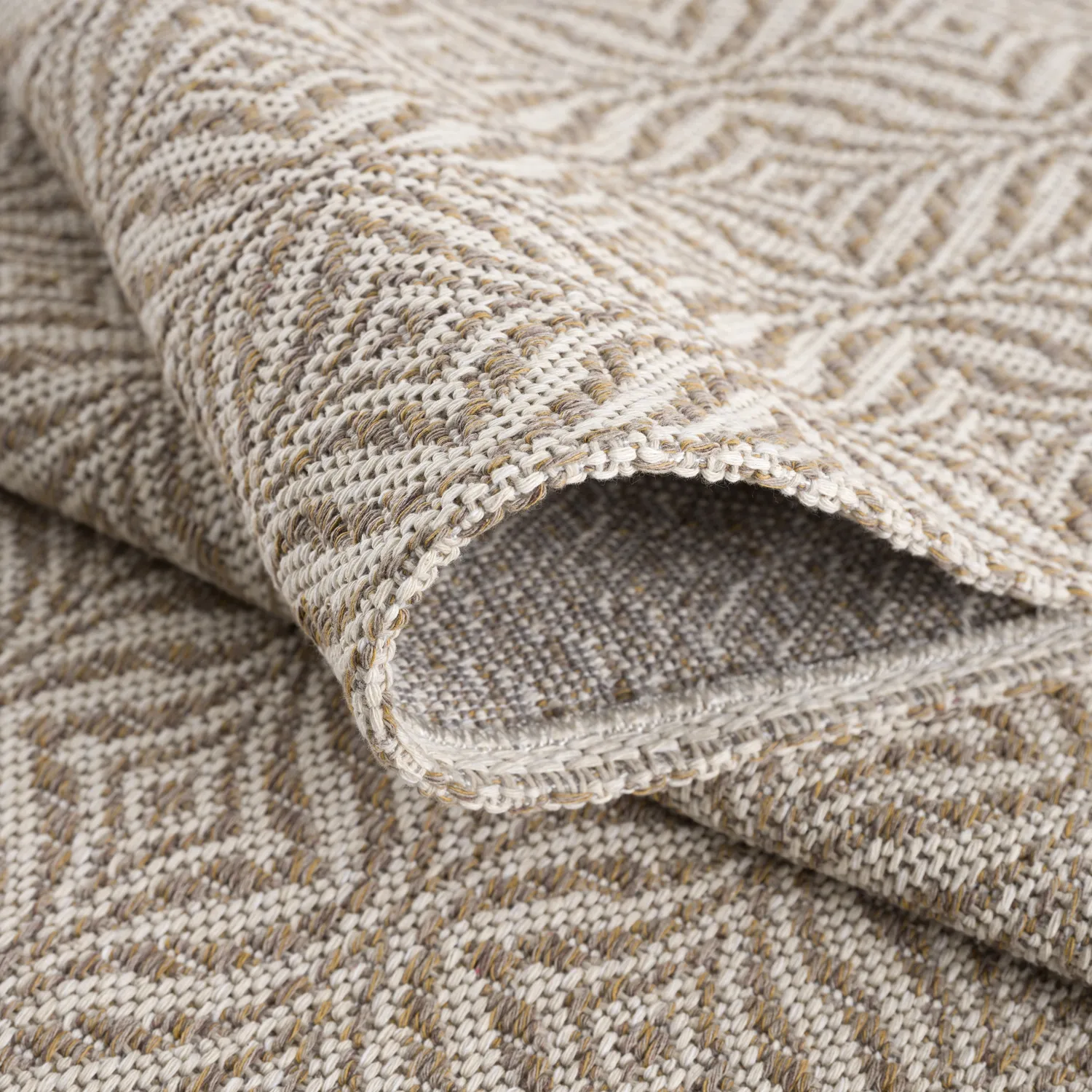 Alfombra de algodón - Hvitanes (beige)