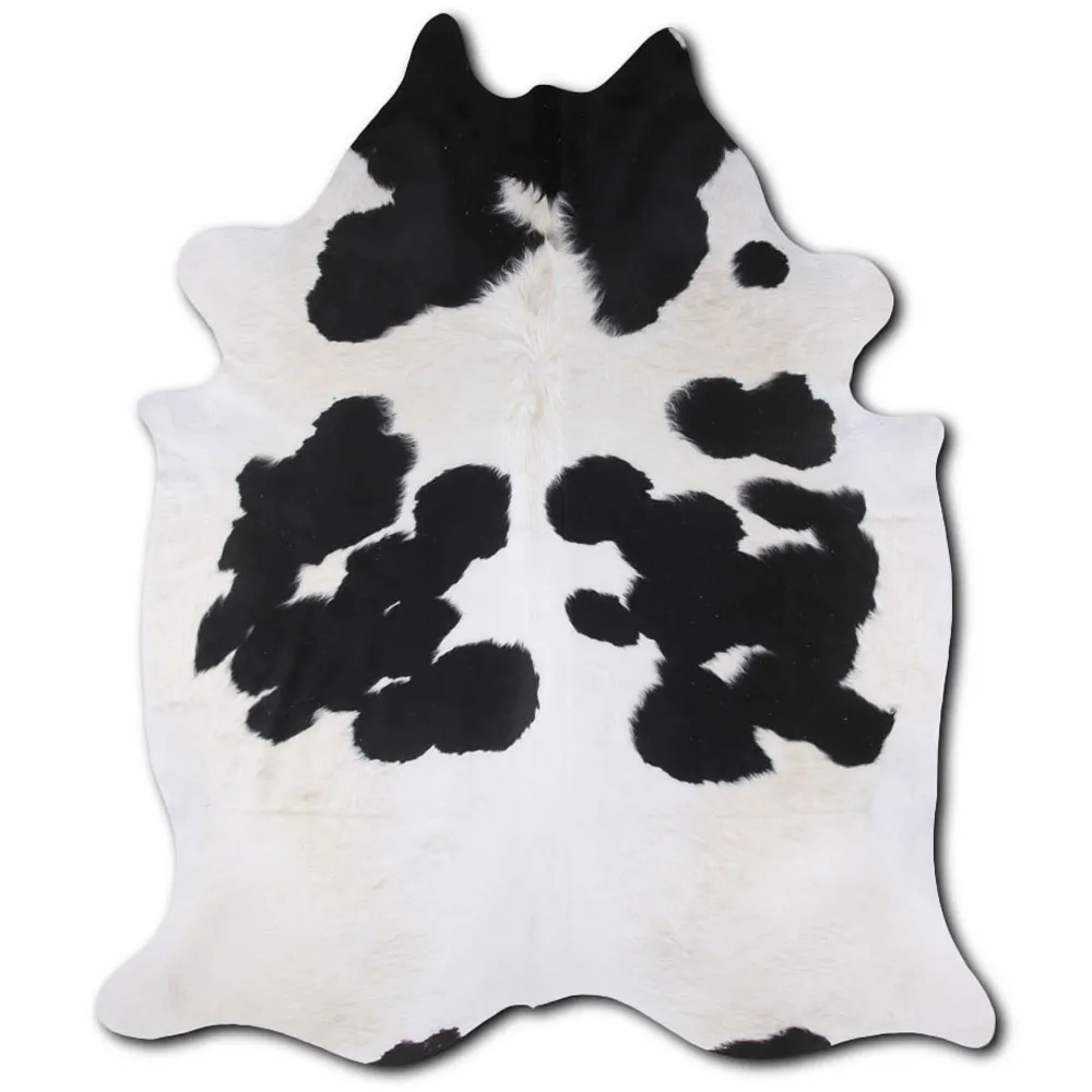 Piel de vaca - negro/blanco 11