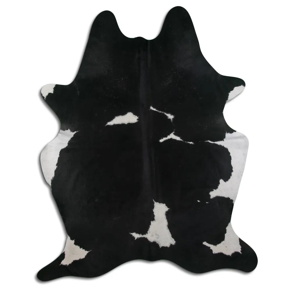 Piel de vaca - Negro/Blanco 06