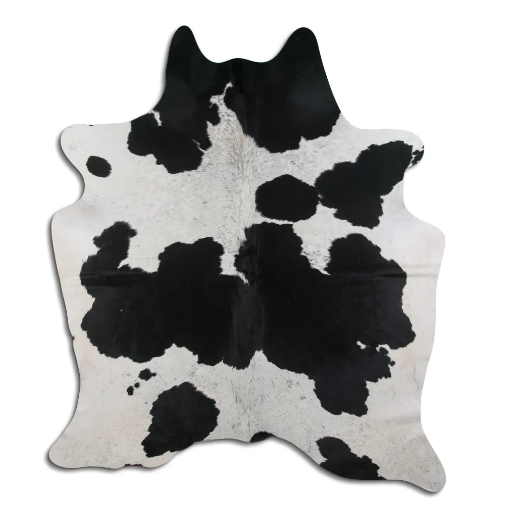 Piel de vaca - Negro/Blanco 14