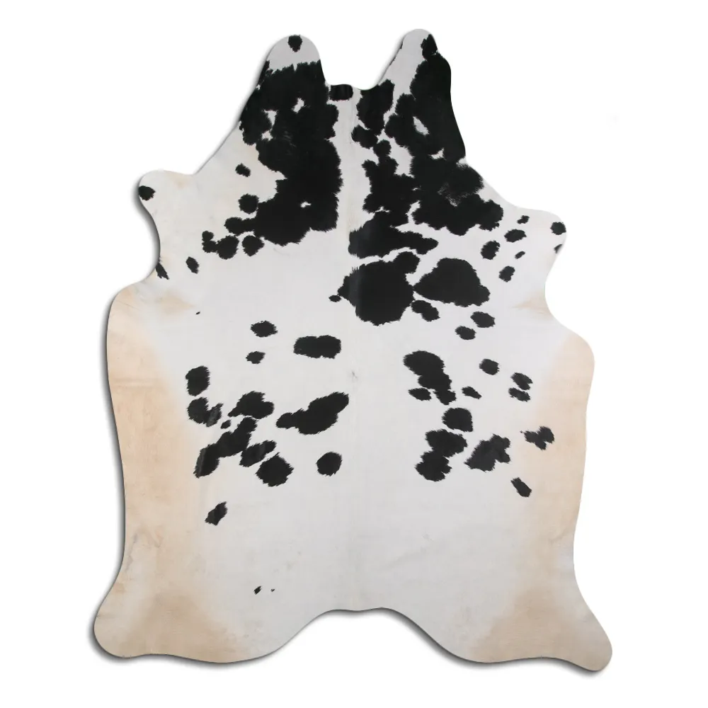 Piel de vaca - Negro/Blanco 15