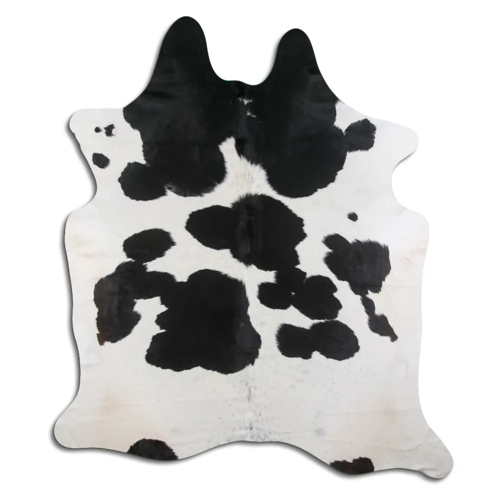 Piel de vaca - Negro/Blanco 24