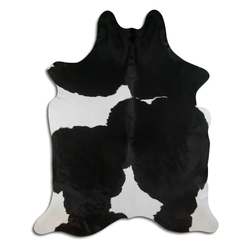 Piel de vaca - negro/blanco 14