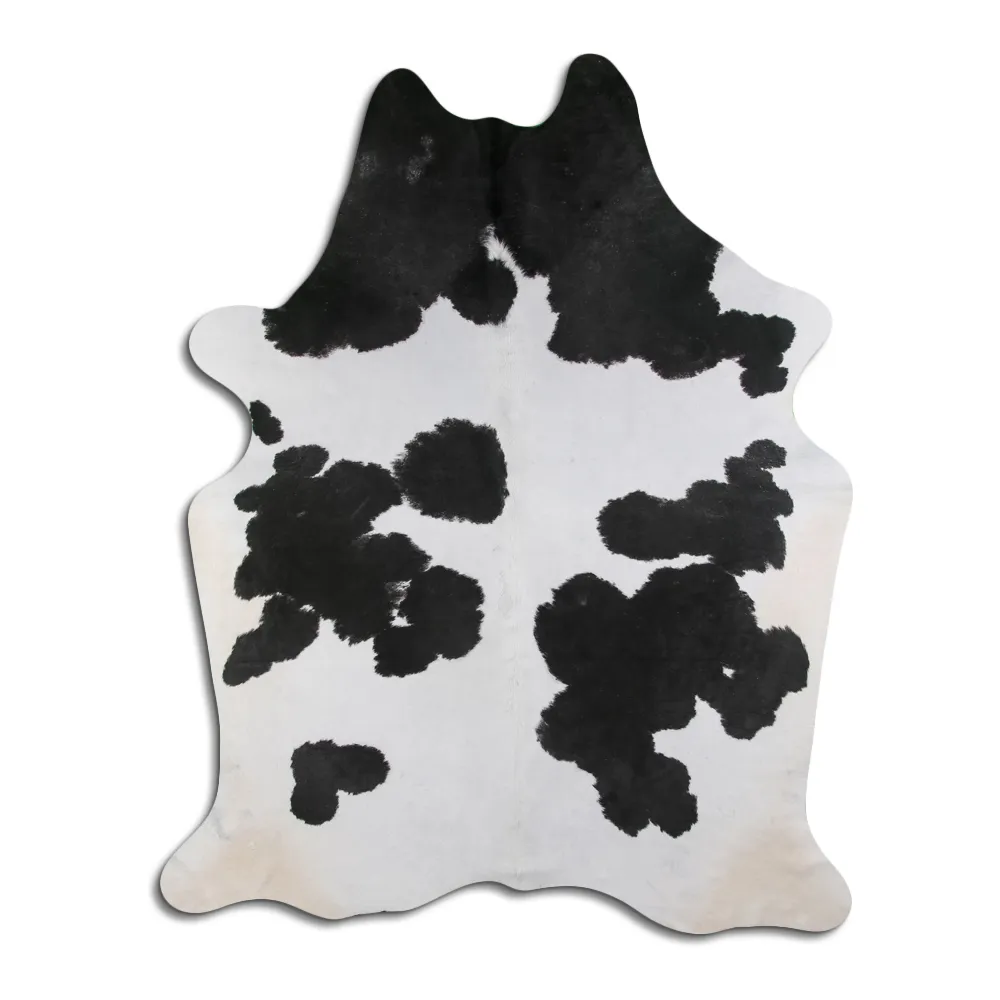 Piel de vaca - negro/blanco 25