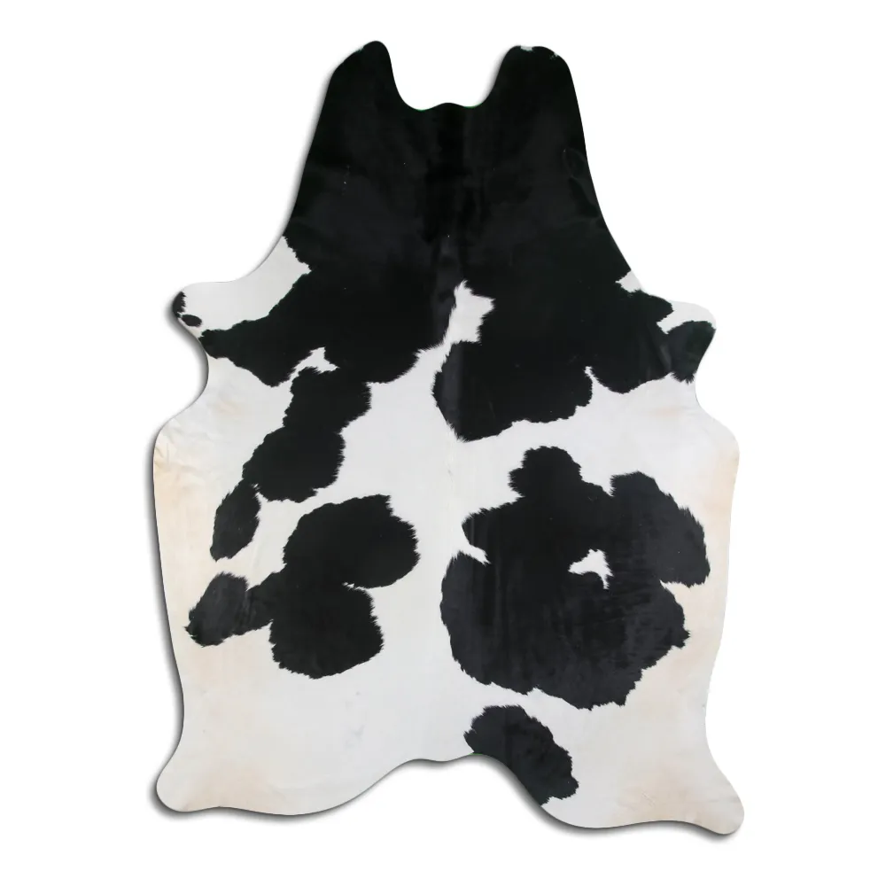 Piel de vaca - negro/blanco 75