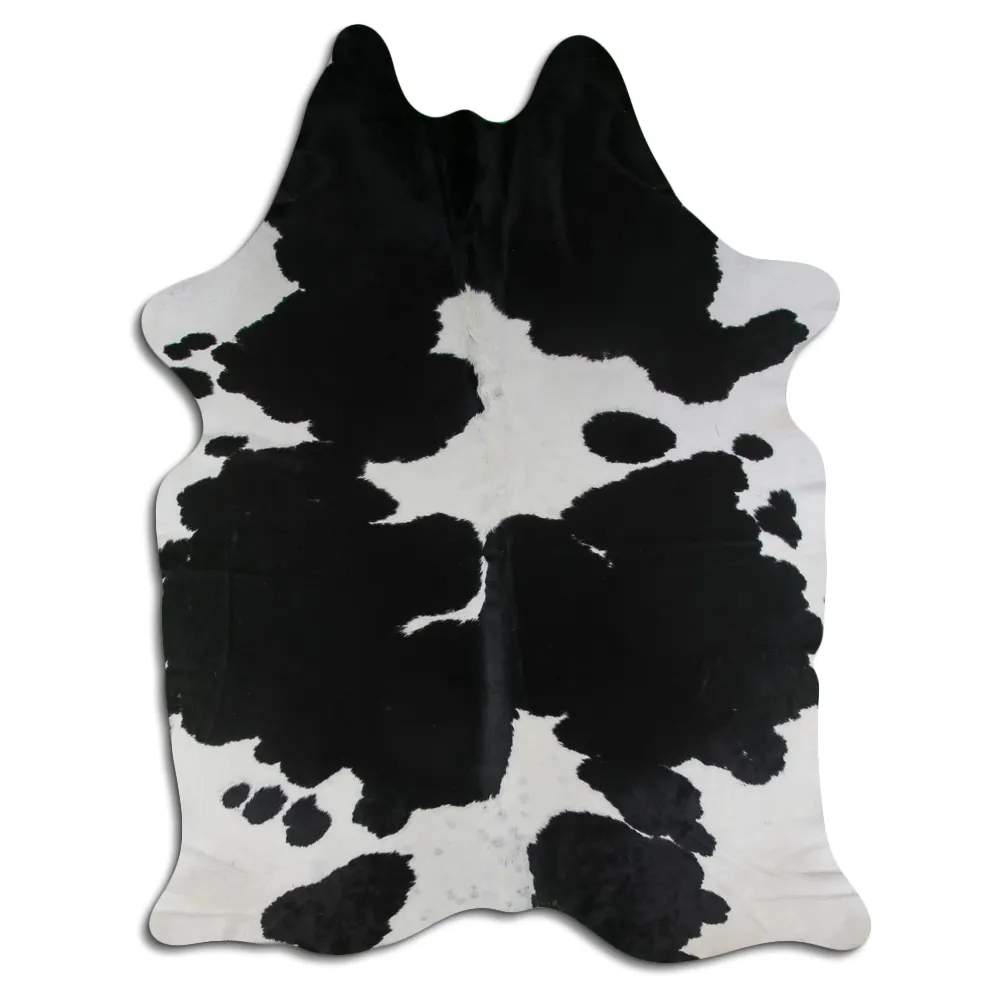 Piel de vaca - negro/blanco 136