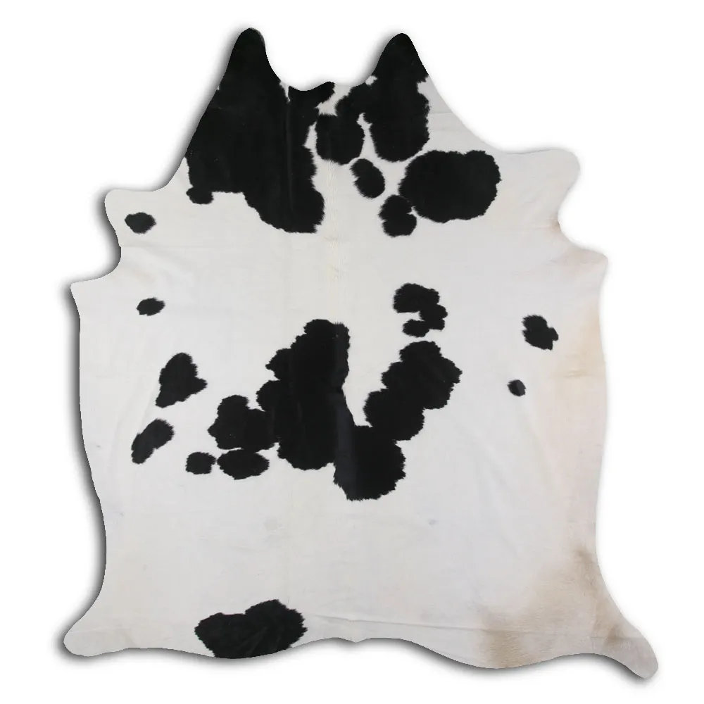Piel de vaca - Negro/Blanco 54