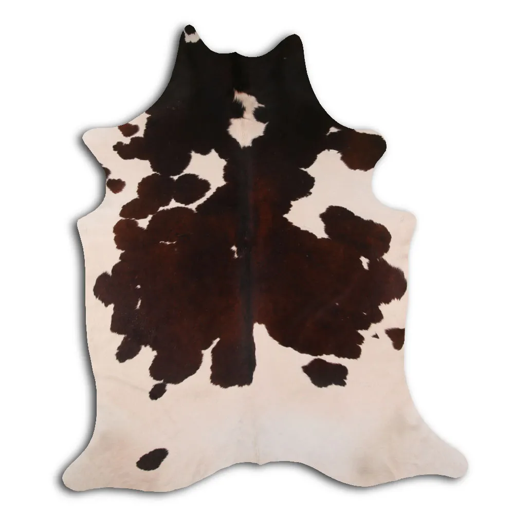 Piel de vaca - Marrón-blanco 13