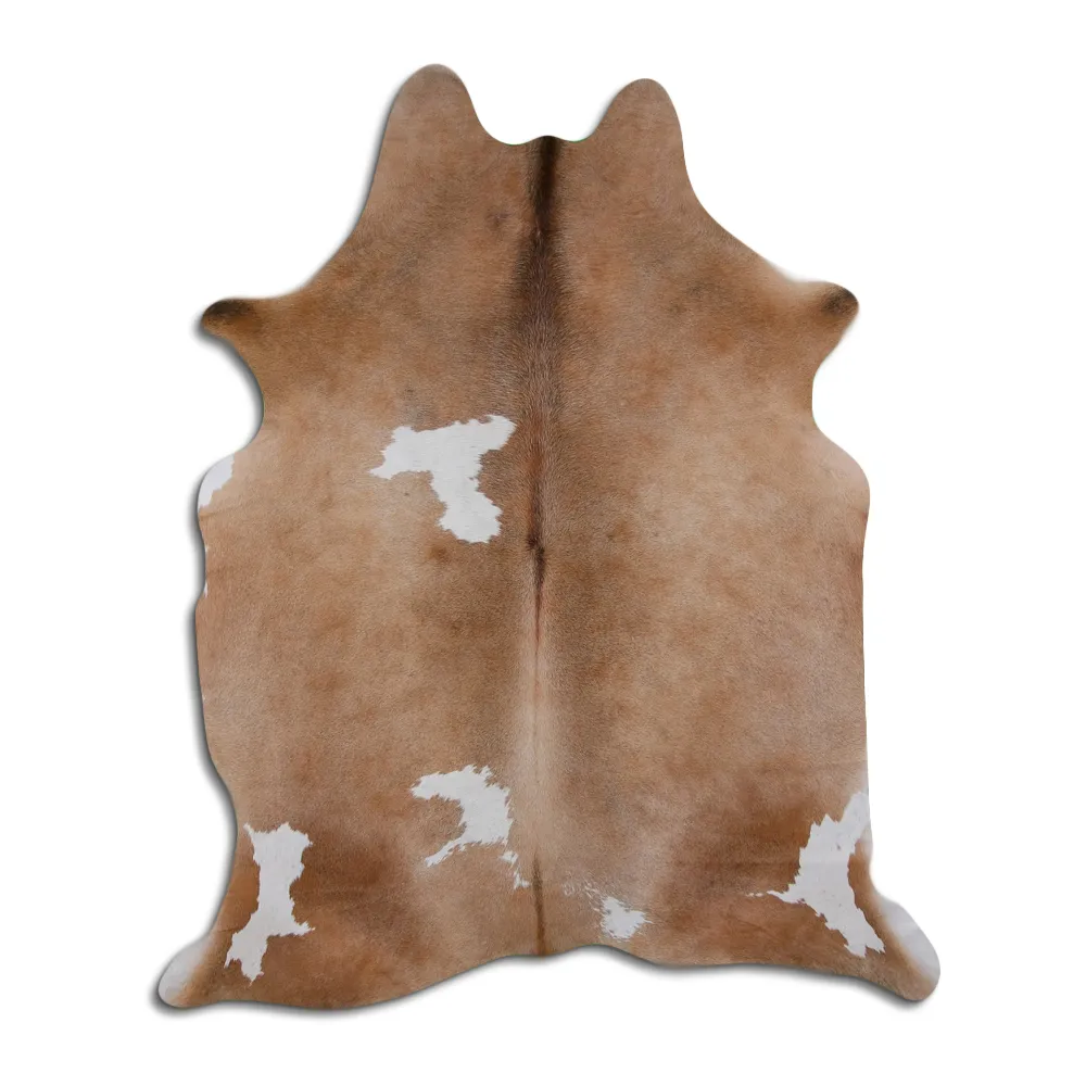 Piel de vaca - Marrón-blanco 12