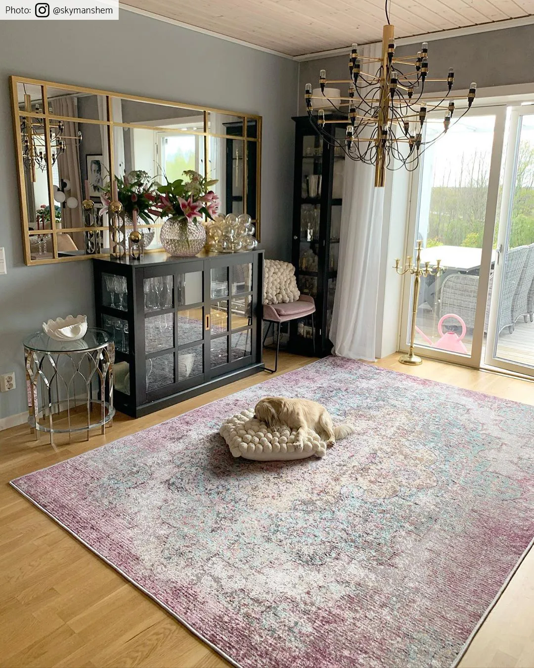 Alfombra Wilton - Badem (rosa/multi)