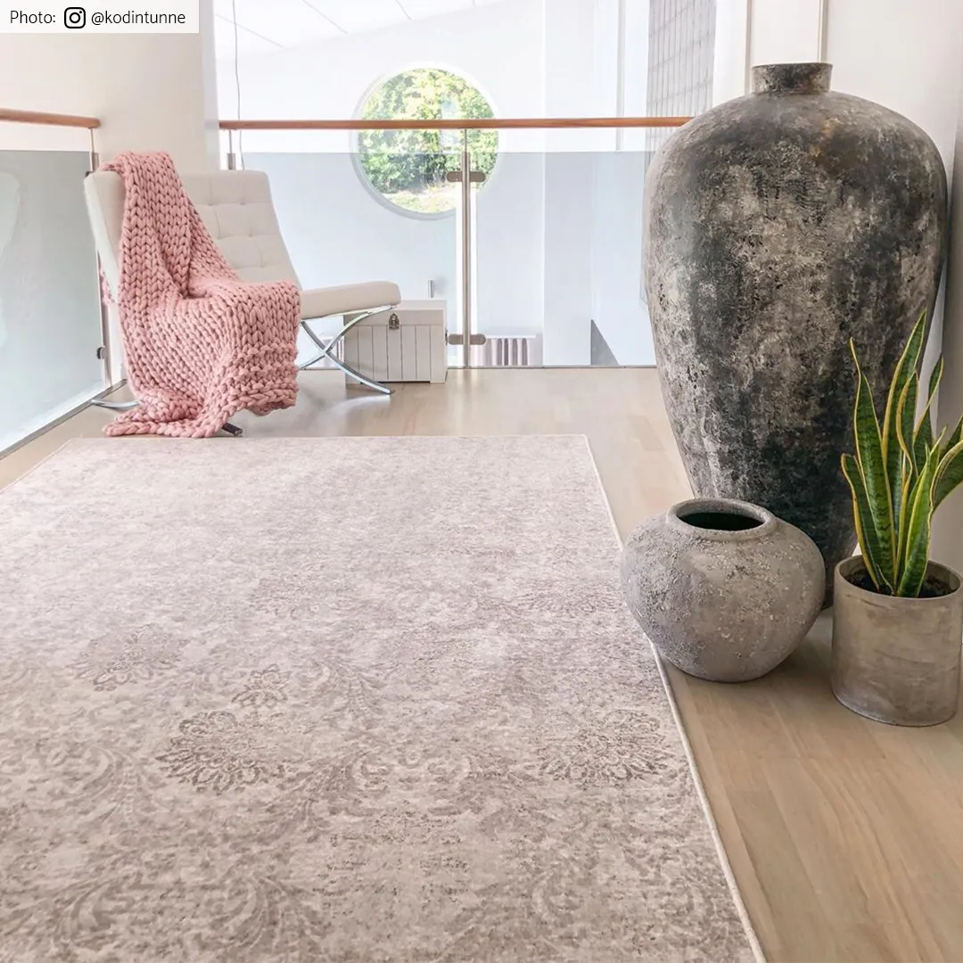 Alfombra Wilton - Abyar (gris)