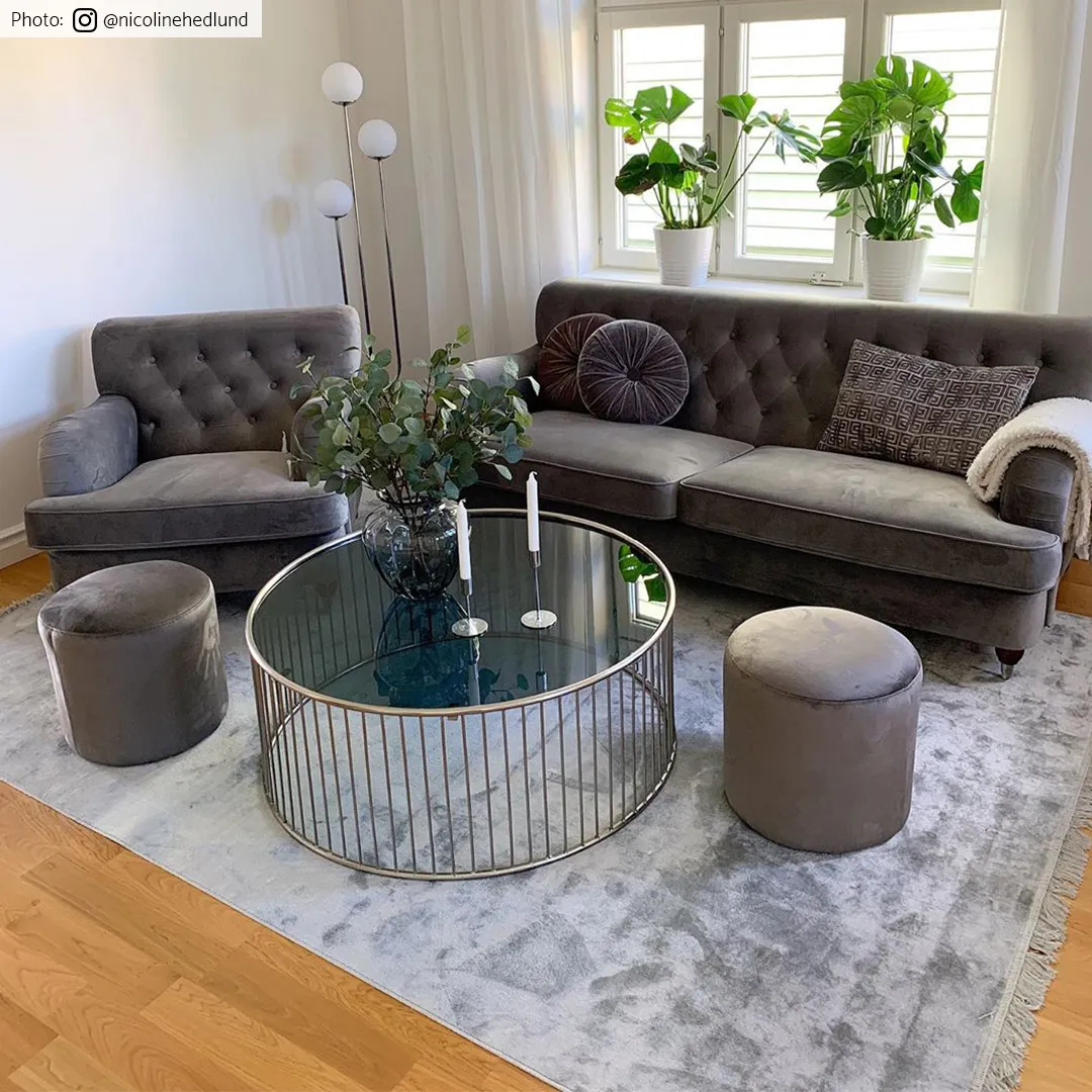 Alfombra Wilton - Art Silk (gris)