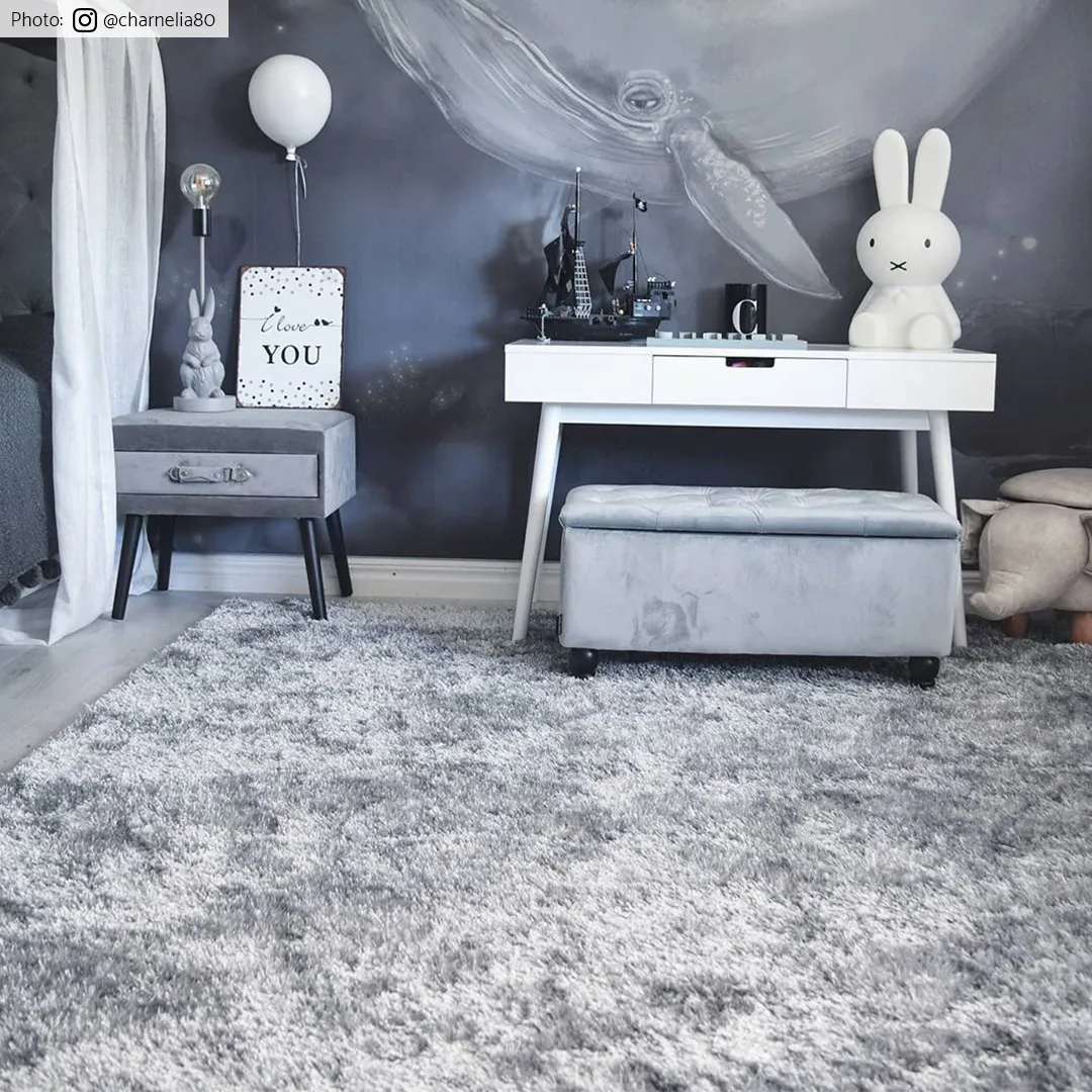 Alfombras redondeadas - Cosy (plata)