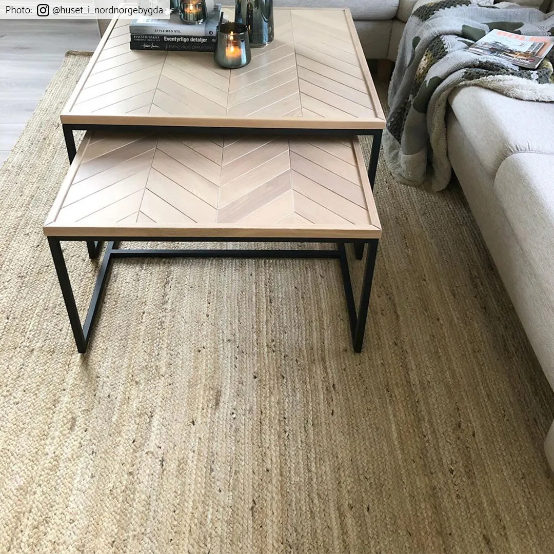 Alfombra de yute - Natural (yute)