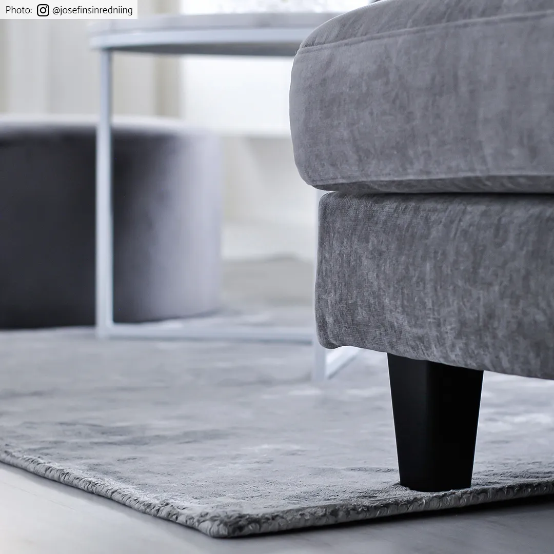 Alfombra de Viscosa - Jodhpur Special Luxury Edition (gris)