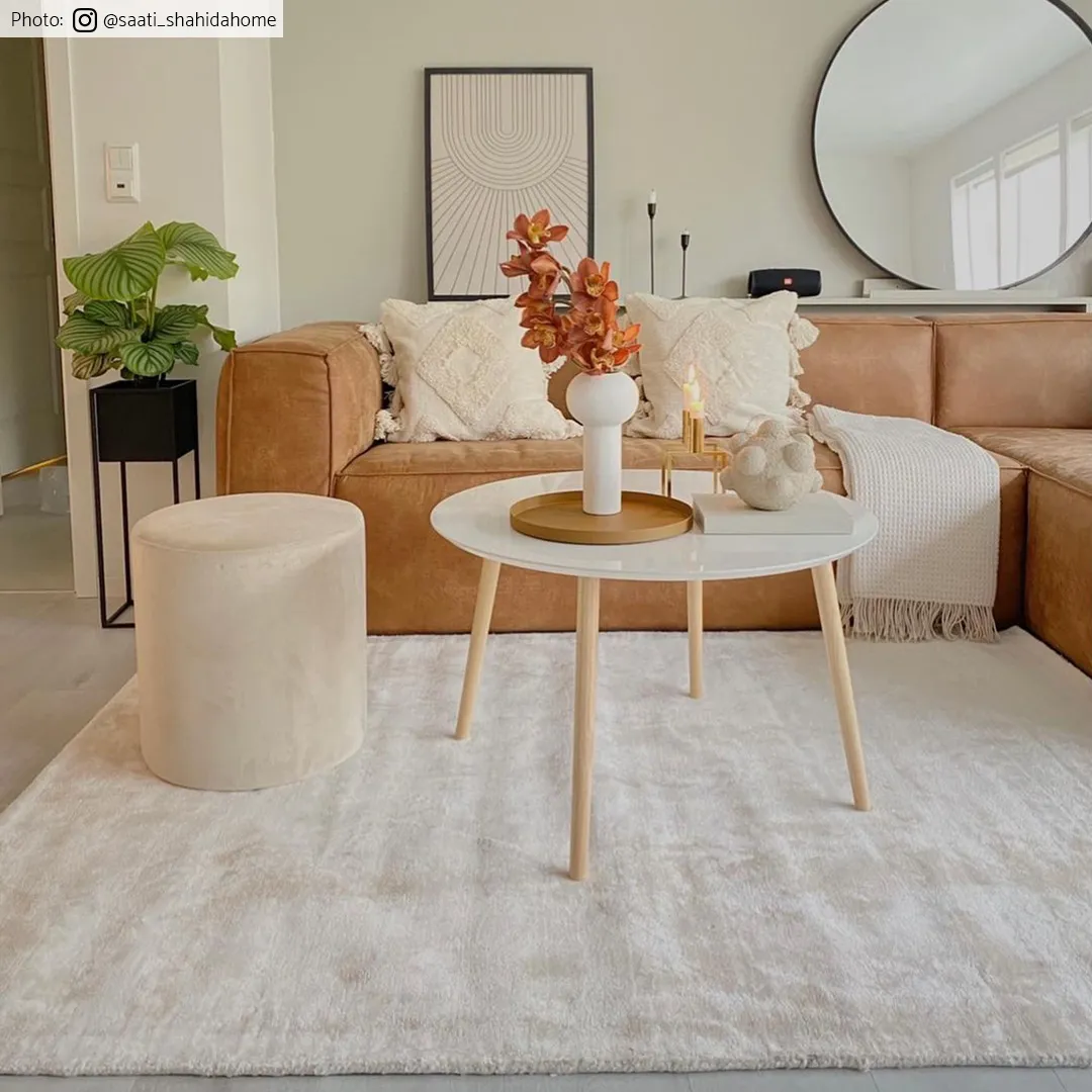 Alfombra de Viscosa - Jodhpur Special Luxury Edition (beige claro)