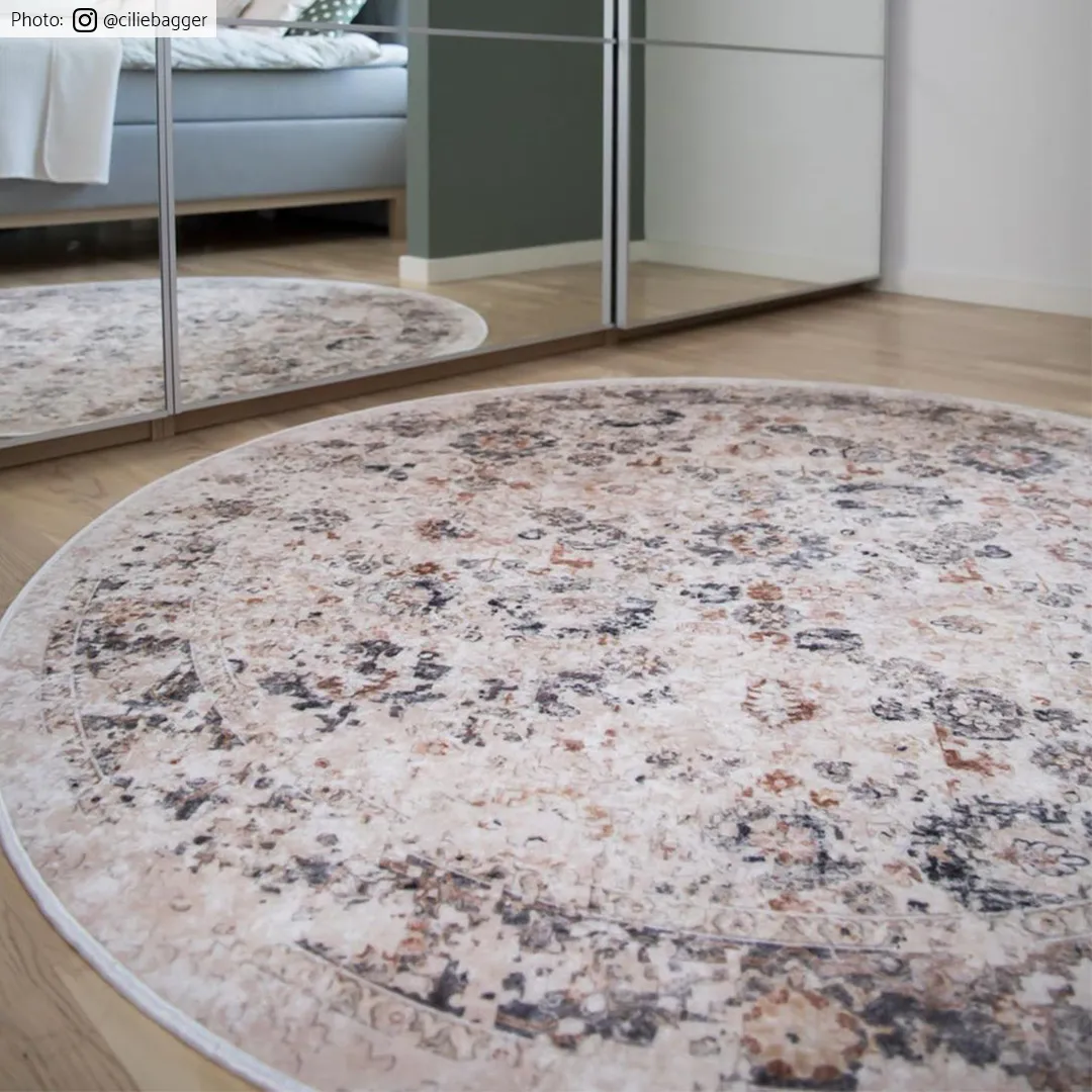 Alfombras redondeadas - Toujane (gris)