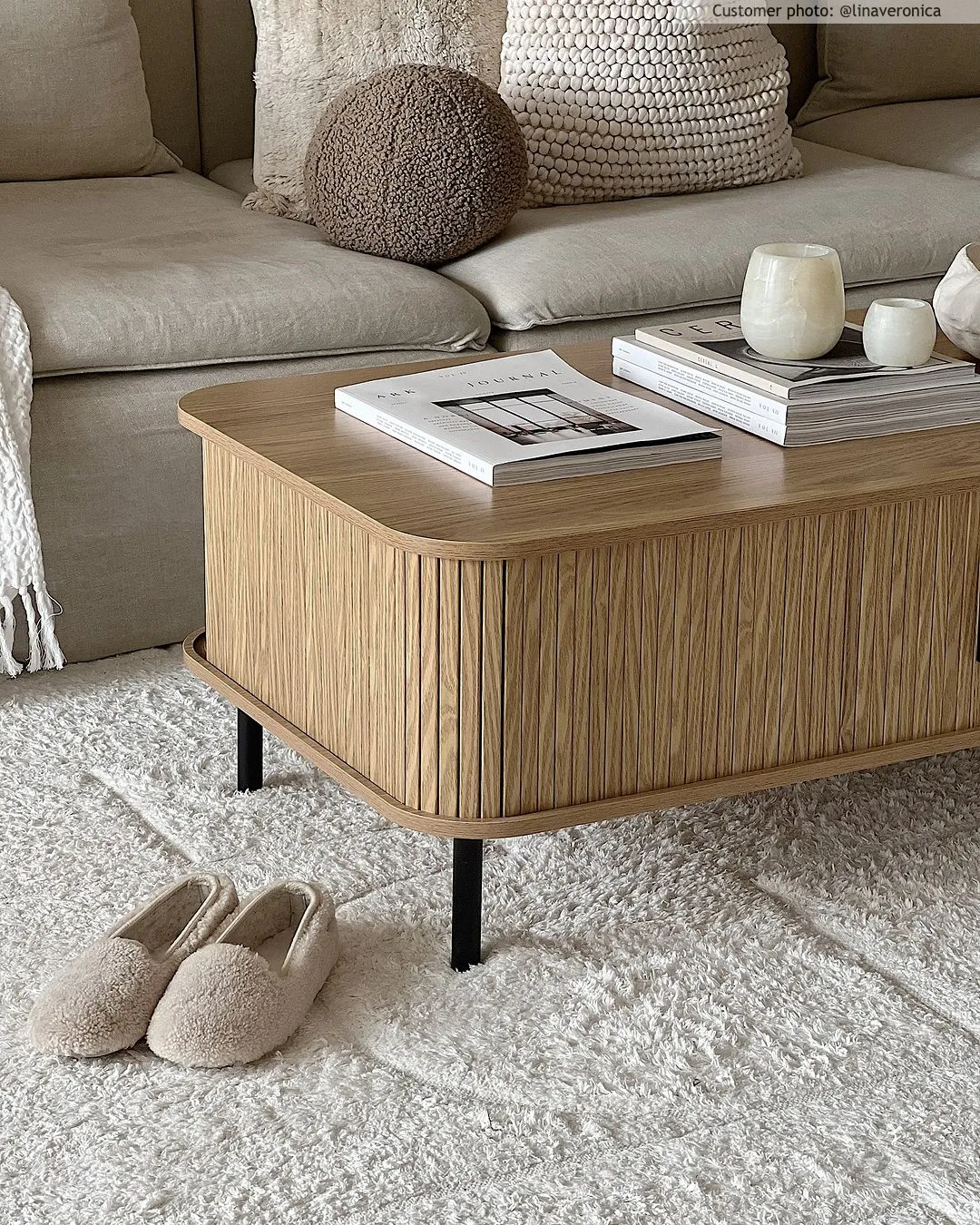 Alfombras de pelo largo - Cremona Natural Cotton Shaggy (offwhite)