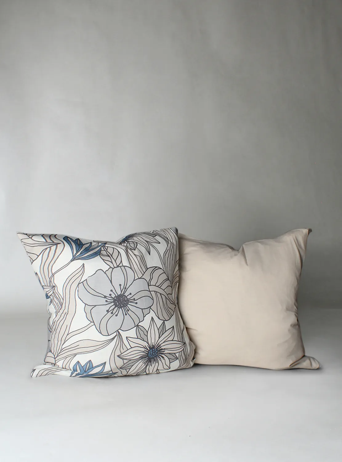 Funda de almohada x 2 - Aurelia (azul)