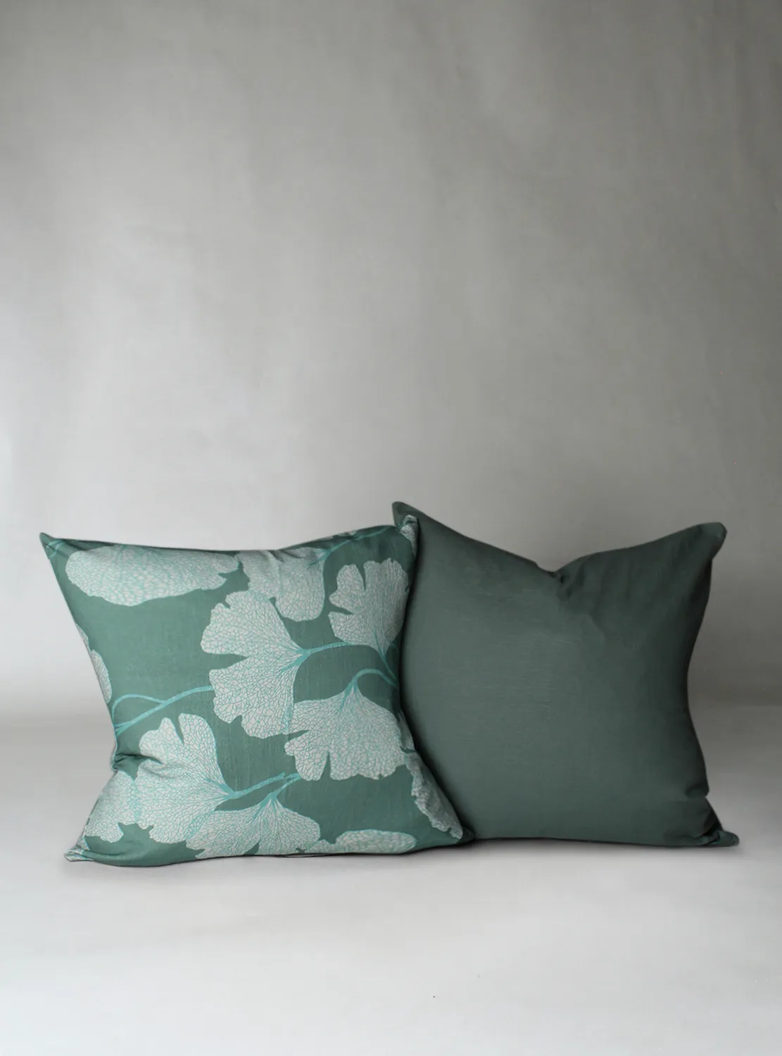Funda de almohada x 2 - Abril (verde oscuro)