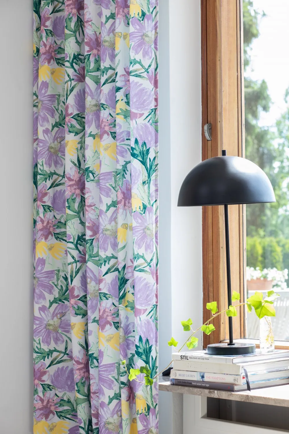 Cortinas - Cortina de algodón Cutie (morado)