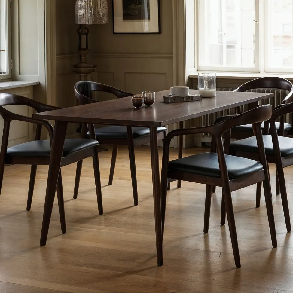 Mesa de comedor - Nordisk - 180 x 70 cm (nuez)